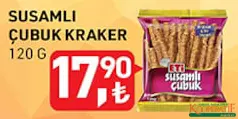 ETİ SUSAMLI ÇUBUK KRAKER ETİ SUSAMLI ÇUBUK KRAKER